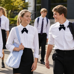 Adjustable Criss-Cross School Bow Tie